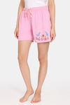 Rosaline Joy Sticks Knit Cotton Shorts (Pack of 2) - Purple Pink — thumbnail 3